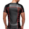 NEK T-shirt TOP ORMETO Noir-Rouge
